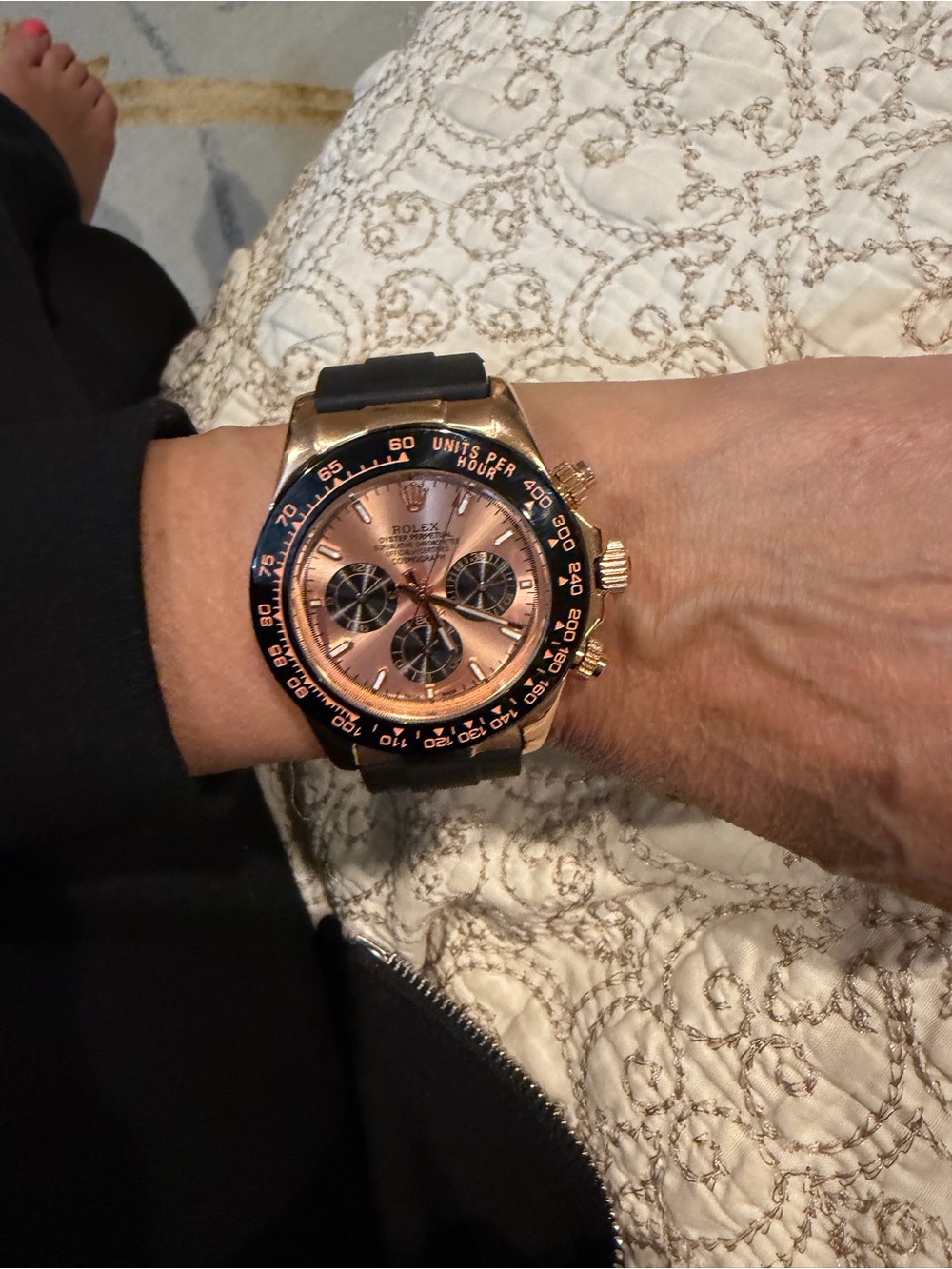 Mens /Women’s unisex designer watch with rubber straps